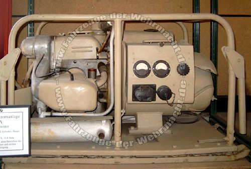 Zundapp Stromaggregat, GERMAN WWII GENERATOR