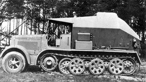 Sd.Kfz.7/3 Feuerleitpanzer fur V-2 Raketen (V-2 Rocket Command Vehicle) title=