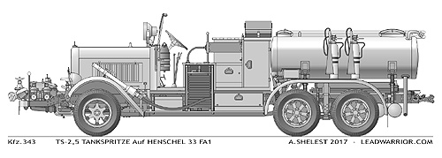 Ts-2,5 Tankspritze Kfz.343